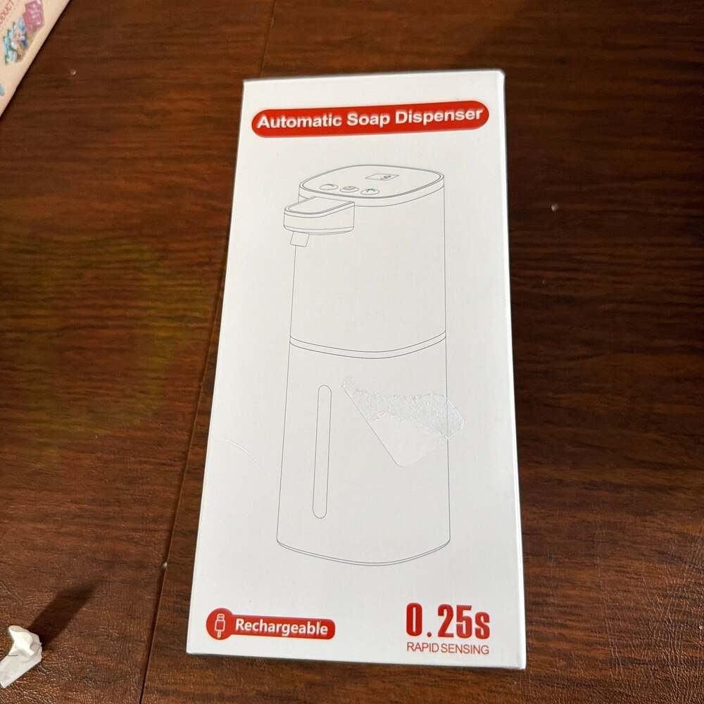 Foaming Soap Dispenser, Touchless 400ml rechargeable 4-Level Adjustable Settings